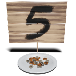 5€